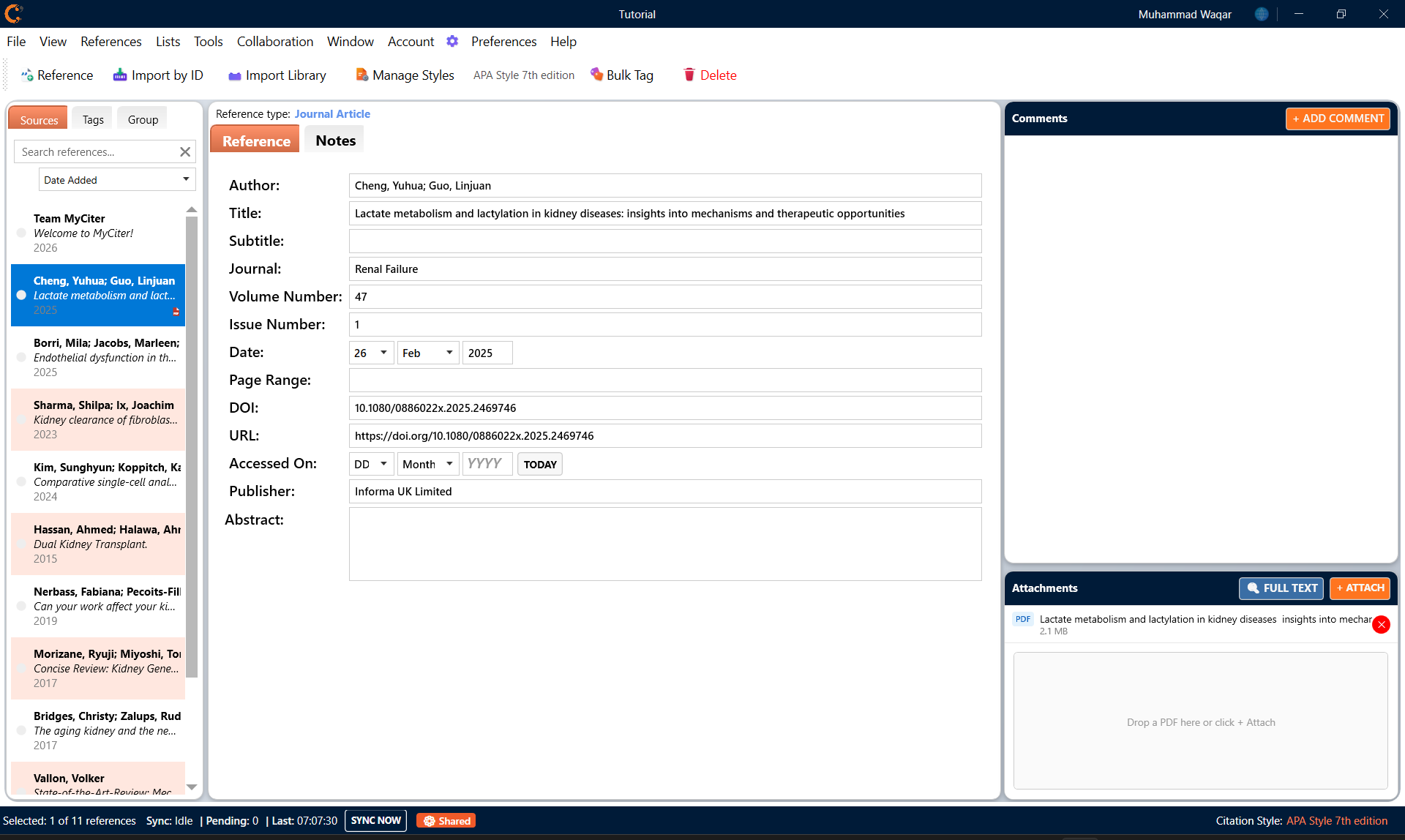 MyCiter Desktop App